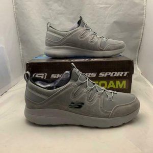 SKECHERS MEN'S NOTTER MEMORY FOAM SLIP ON SNEAKER